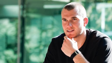 British tennis player Jack Draper speaks to The National at the Dubai Duty Free Tennis Championships. Photo: Supplied