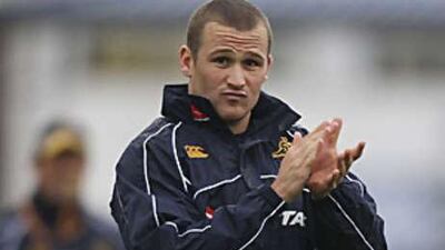 Matt Giteau returns to the Australian team for Saturday's game with England.