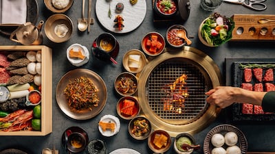 Premium South Korean Hoengseong Hanwoo beef. Photo: Hanu