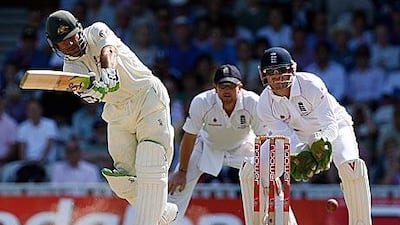 Ricky Ponting bats against England in last year’s Ashes.