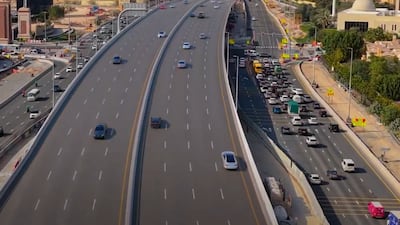 Dubai's transport authority has opened a new bridge to alleviate traffic issues on Al Qudra Road. RTA