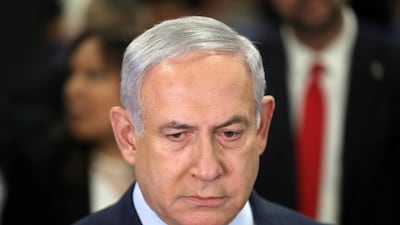 Israel's Prime Minister Benjamin Netanyahu moved to dissolve parliament on Thursday, with the country heading for a second election. EPA