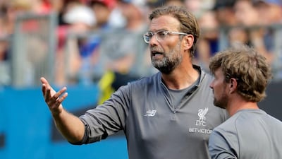 Liverpool manager Jurgen Klopp has real squad depth with which to work with. AP Photo