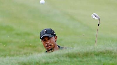 There will be no hiding place for Tiger Woods at Whistling Straits tomorrow where he will be bidding to emerge from his slump.