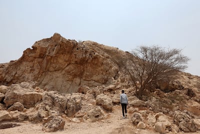 Excavations at Faya have shown evidence of human communities stretching back hundreds of thousands of year. Chris Whiteoak / The National