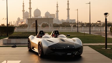 The Fast F61H car was launched in Abu Dhabi last month. Photo: Alexander Seoev