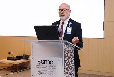 Dr Naser Ammash says the opening of the new centre is a major milestone. Photo: Sheikh Shakbout Medical City