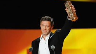 Cassel picked up a Cesar award, the French equivalent of the Oscar.