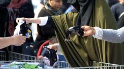 Scenes like this in Venissieux near Lyon, France, could be banned.