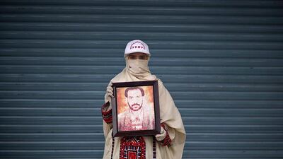 Bahiyya Murree. Her brother Akbar went missing on April 20, 2010.