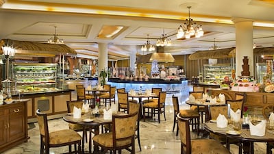 Al Bathna restaurant at Armed Forces Officers Club & Hotel. Courtesy AFOCH