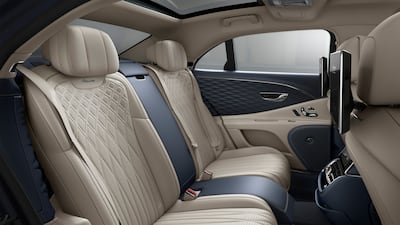 Screens for those in the back seats? Of course