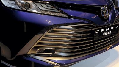 Its power output is 208hp – 30hp more than the regular Camry. Satish Kumar for The National