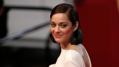 French actress Marion Cotillard leaves the screening of 'The Immigrant' during the Cannes festival. Ian Langsdon / EPA