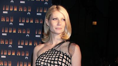 Gwyneth Paltrow, in Preen, attends the 'Iron Man' premiere at Warner Moderno Cinema on April 23, 2008 in Rome, Italy. Getty Images