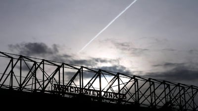 A general view of Old Trafford on Saturday before Manchester United played Southampton in the Premier League. Michael Steele / Getty Images / January 23, 2016