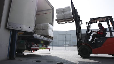 The aid hub at Dubai Humanitarian is operating amid the war. Photo: Dubai Humanitarian