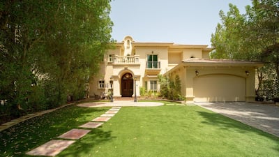 The villa has a Mediterranean-inspired exterior. Courtesy LuxuryProperty.com