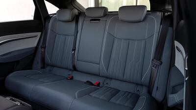 The rear seating.