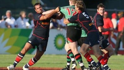 The Jebel Ali Dragons have always done well in sevens rugby. Mike Young / The National