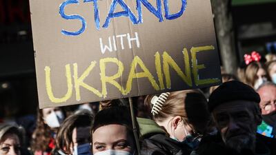 British ministers are divided over calls by Ukraine for foreign citizens to join the country's forces in fighting Russia. EPA