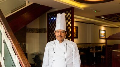 Makan Singh chef at the Tandoori Corner Restaurant on Sheikh Rashid Bin Saeed Al Maktoum Street. Christopher Pike / The National