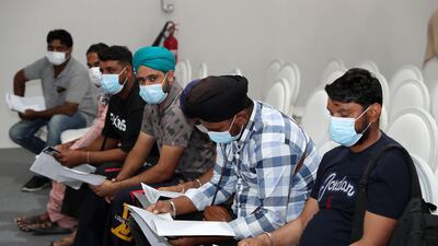 Applicants are being advised that the visa amnesty centre in Al Awir will reopen on Monday morning. Pawan Singh / The National