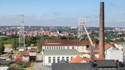 The Erzgebirge and Krusnohorí mining region, which straddles Germany and the Czech Republic. AP