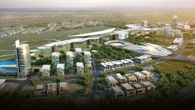 Construction has begun on the newly branded Meydan Avenue – previously known as Diamond Business Park – which sits in the shadows of The Meydan Hotel, Racecourse and Grandstand. Courtesy Meydan