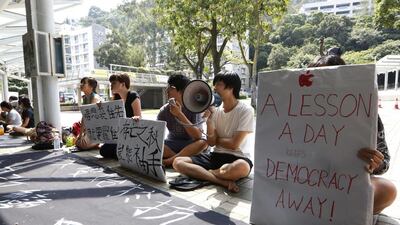 Both the authorities and protesters in Hong Kong showed remarkable restraint. Kin Cheung / Ap Photo