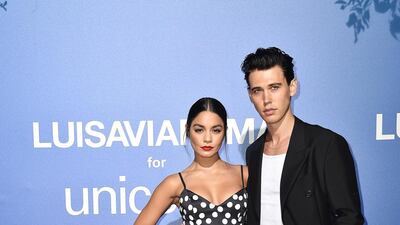 Vanessa Hudgens and Austin Butler attend the Unicef Summer Gala on August 9, 2019 in Porto Cervo, Italy. Getty Images