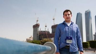 Zaid Al Rayes, the only delegate at the annual UN Youth Assembly chosen from the UAE.
