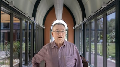 Peter Jackson, who is retiring as architect adviser at the Ruler of Sharjah's office. Antonie Robertson / The National