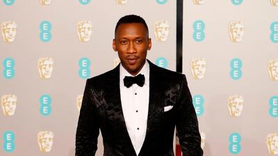Mahershala Ali at the 2019 Bafta Awards ceremony at the Royal Albert Hall in London, on February 10, 2019. AFP