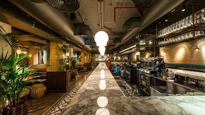 Nola Eatery & Social House in Dubai. Courtesy of Nola Eatery & Social House