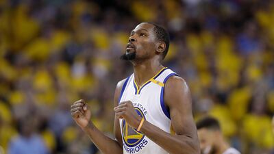 Golden State Warriors forward Kevin Durant will travel to India to host coaching sessions as part of his foundation. Marcio Jose Sanchez / AP Photo