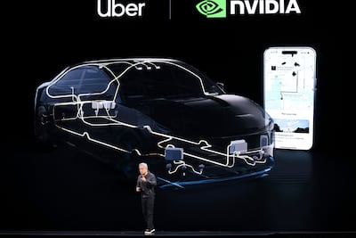 Nvidia's Jensen Huang spoke about the company's coming partnership with Uber.