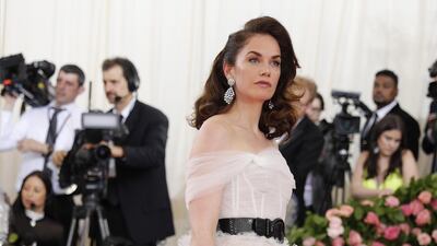 Actress Ruth Wilson arrives at the 2019 Met Gala in New York on May 6. EPA