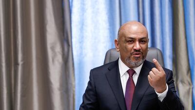 Yemeni Foreign Minister, Khaled Al Yemany says the Houthis are looking to 'buy time'. Victor Besa / The National