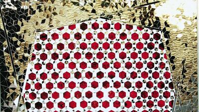 Iranian artist Monir Farmanfarmaian’s mesmerising Variations on Hexagon of Octagon Mirrors sold for £245,000 (est. £120,000-150,000) (Courtesy: Sotheby’s)