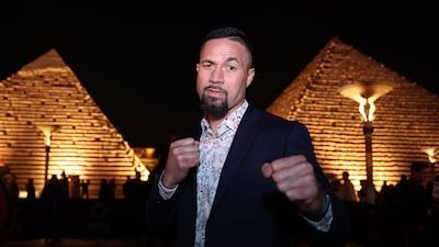 Joseph Parker poses for a photo as he arrives ahead of the Day of Reckoning. Getty Images