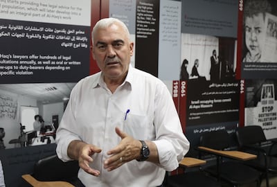 Shawan Jabarin, the director of Palestinian human rights group Al Haq. AFP