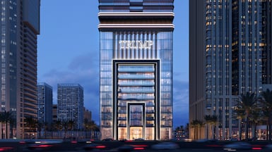 The Trump Organisation and Dar Global are developing the $1 billion Trump Tower in Dubai. Photo: Dar Global