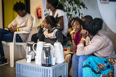 Overcrowded conditions at refugee reception centres have fuelled concern over handling migration in the Netherlands. AFP