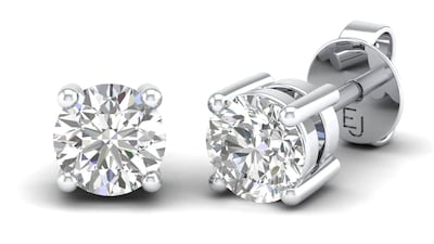 Single diamond stud, Dh578, Etika Jewellery. Photo: Etika Jewellery
