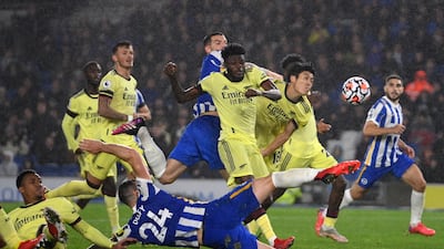 Kieran Tierney 6 - A fair defensive performance helped steer a Cucurella cross away from the goal, but the Scotland international will know he has much more to offer when going forward. Getty