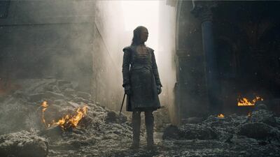Arya near the end of the episode: this really has been her season. Photo: HBO