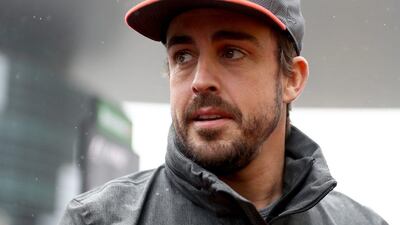 McLaren Honda driver Fernando Alonso is shown ahead of the Formula One Grand Prix of China at Shanghai International Circuit on April 9, 2017. Lars Baron / Getty Images