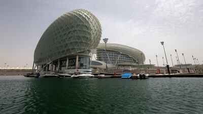 Hotels across Abu Dhabi, such as the Yas Viceroy, are almost fully booked ahead of the Abu Dhabi Grand Prix. Fatima Al Marzooqi / The National.