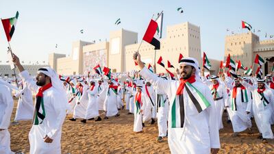 Tribes take part in the Union Parade at Al Wathba. Mohamed Al Hammadi / Presidential Court
